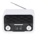 Adler Bluetooth Radio AD 1185 Display LCD, AUX in, White Adler Bluetooth Radio AD 1185 Display LCD, AUX in, White