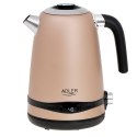 Adler Kettle AD 1295 Electric, 2200 W, 1.7 L, Stainless steel, 360° rotational base, Golden Adler Kettle AD 1295 Electric, 2200 W, 1.7 L, Stainless steel, 360° rotational base, Golden