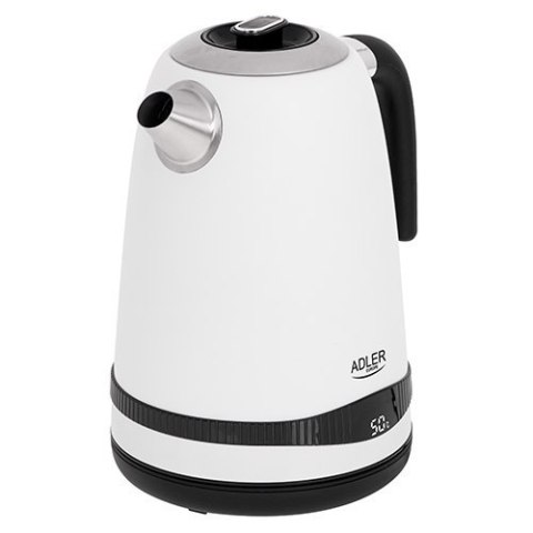 Adler Kettle AD 1295w Electric, 2200 W, 1.7 L, Stainless steel, 360 rotational base, White Adler Kettle AD 1295w Electric, 2200 W, 1.7 L, Stainless steel, 360 rotational base, White