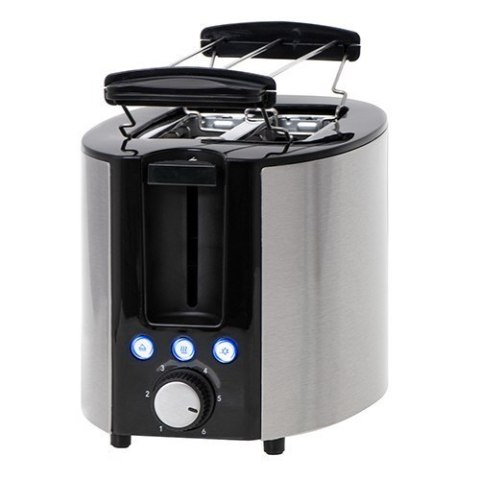 Camry Toaster CR 3215 Power 1000 W, Number of slots 2, Housing material Stainless steel, Black/Stainless steel Camry Toaster CR 3215 Power 1000 W, Number of slots 2, Housing material Stainless steel, Black/Stainless steel