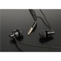 Gembird Metal earphones with microphone "Paris" 3.5 mm, Black, Built-in microphone Gembird Metal earphones with microphone "Paris" 3.5 mm, Black, Built-in microphone