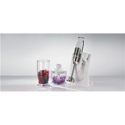 Gorenje Blender HBC806QW Hand Blender, 800 W, Mini chopper, Blade material Stainless steel, White Gorenje Blender HBC806QW Hand Blender, 800 W, Mini chopper, Blade material Stainless steel, White