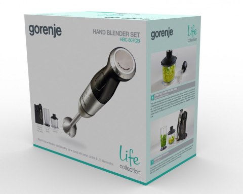 Gorenje HBC807QB Hand Blender, 800 W, Blade material Stainless steel, Black Gorenje HBC807QB Hand Blender, 800 W, Blade material Stainless steel, Black