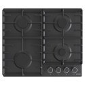 Gorenje Hob G642AB Gas, Number of burners/cooking zones 4, Mechanical, Black Gorenje Hob G642AB Gas, Number of burners/cooking zones 4, Mechanical, Black