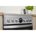 INDESIT Cooker IS5V8CHX/E Hob type Electric, Oven type Vitroceramic, Stainless steel, Width 50 cm, Grilling, Electronic, 57 L, D INDESIT Cooker IS5V8CHX/E Hob type Electric, Oven type Vitroceramic, Stainless steel, Width 50 cm, Grilling, Electronic, 57 L, D