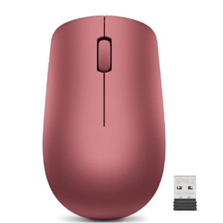 Lenovo 530 Wireless mouse, 2.4 GHz Wireless via Nano USB, Cherry Red Lenovo 530 Wireless mouse, 2.4 GHz Wireless via Nano USB, Cherry Red