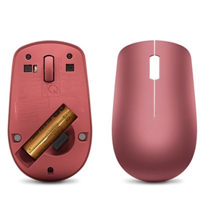 Lenovo 530 Wireless mouse, 2.4 GHz Wireless via Nano USB, Cherry Red Lenovo 530 Wireless mouse, 2.4 GHz Wireless via Nano USB, Cherry Red