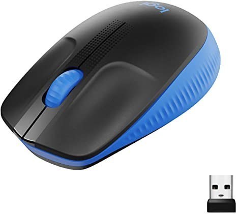Logitech Full size Mouse M190 Wireless, Blue, USB Logitech Full size Mouse M190 Wireless, Blue, USB