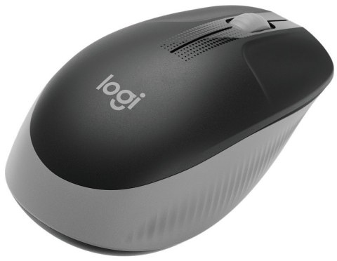 Logitech Full size Mouse M190 Wireless, Mid Grey, USB Logitech Full size Mouse M190 Wireless, Mid Grey, USB