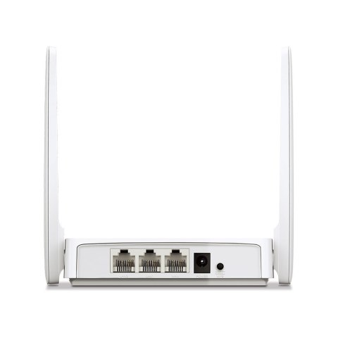 Mercusys Dual-Band Router AC10 802.11ac, 300+867 Mbit/s, 10/100 Mbit/s, Ethernet LAN (RJ-45) ports 2, Antenna type 4xFixed, Whit Mercusys Dual-Band Router AC10 802.11ac, 300+867 Mbit/s, 10/100 Mbit/s, Ethernet LAN (RJ-45) ports 2, Antenna type 4xFixed, Whit
