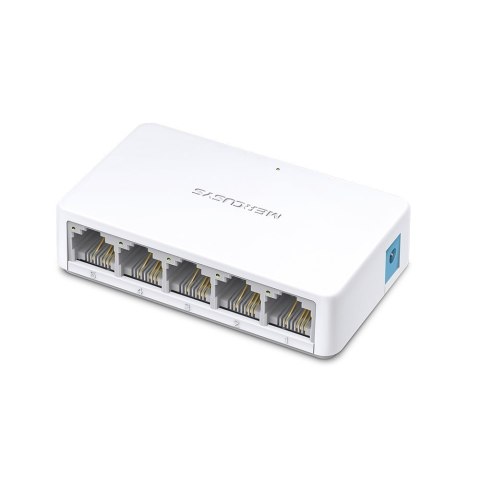 Mercusys Switch MS105 Unmanaged, Desktop, 10/100 Mbps (RJ-45) ports quantity 5, Power supply type External Mercusys Switch MS105 Unmanaged, Desktop, 10/100 Mbps (RJ-45) ports quantity 5, Power supply type External