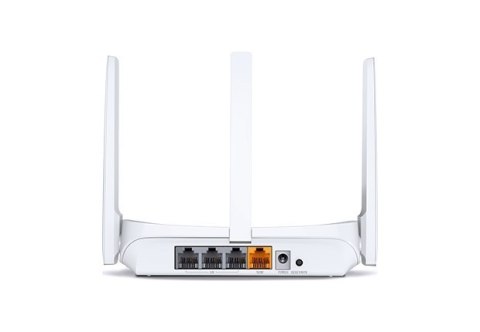 Mercusys Wireless N Router MW305R 802.11n, 300 Mbit/s, 10/100 Mbit/s, Ethernet LAN (RJ-45) ports 3, Antenna type 3xFixed, White Mercusys Wireless N Router MW305R 802.11n, 300 Mbit/s, 10/100 Mbit/s, Ethernet LAN (RJ-45) ports 3, Antenna type 3xFixed, White