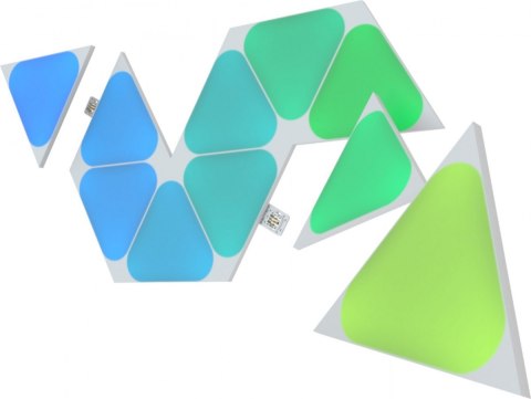 Nanoleaf Shapes Triangles Mini Expansion Pack (10 panels) 1 x 0.54 W, 16M+ colours, 2.4GHz WiFi b/g/n; Nanoleaf Shapes Triangles Mini Expansion Pack (10 panels) 1 x 0.54 W, 16M+ colours, 2.4GHz WiFi b/g/n;