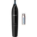 Philips Nose and Ear Trimmer NT1650/16 Wet & Dry, Black, Cordless Philips Nose and Ear Trimmer NT1650/16 Wet & Dry, Black, Cordless