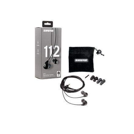 Shure SE112 Earphone, Grey Shure SE112 Earphone, Grey