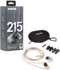 Shure SE215 Earphone, Clear Shure SE215 Earphone, Clear