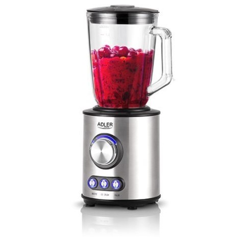 Adler Blender AD 4078 Stand, 1700 W, Material jar(s) Glass, 1.5 L, Ice crushing, Stainless steel