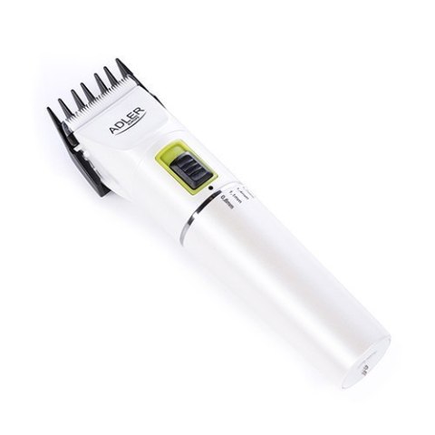 Adler Hair clipper AD 2827 Cordless or corded, Number of length steps 4, White Adler Hair clipper AD 2827 Cordless or corded, Number of length steps 4, White