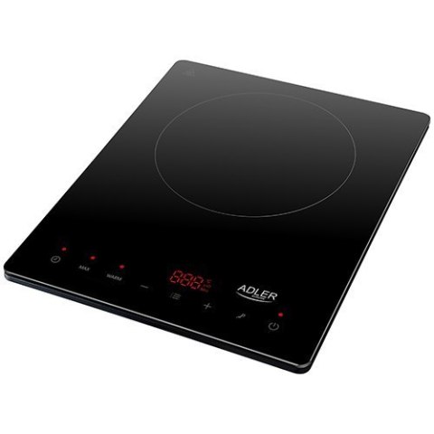 Adler Hob AD 6513 Number of burners/cooking zones 1, Induction, LCD Display, Black Adler Hob AD 6513 Number of burners/cooking zones 1, Induction, LCD Display, Black
