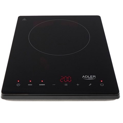 Adler Hob AD 6513 Number of burners/cooking zones 1, Induction, LCD Display, Black Adler Hob AD 6513 Number of burners/cooking zones 1, Induction, LCD Display, Black