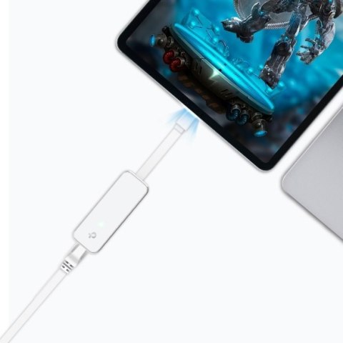 TP-LINK USB Type-C to RJ45 Gigabit Ethernet Network Adapter 10/100/1000 Mbit/s TP-LINK USB Type-C to RJ45 Gigabit Ethernet Network Adapter 10/100/1000 Mbit/s