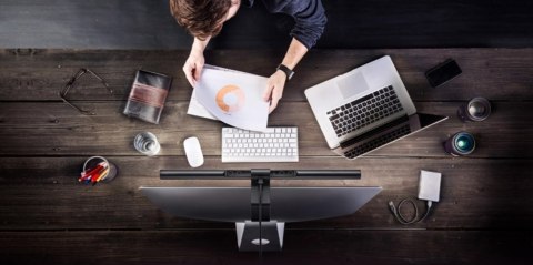 BenQ ScreenBar e-Reading LED Task Lamp BenQ ScreenBar e-Reading LED Task Lamp