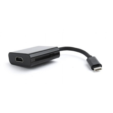 Cablexpert USB-C to HDMI adapter, Black Cablexpert USB-C to HDMI adapter, Black