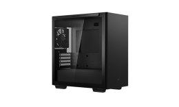 Deepcool MACUBE 110 Black, ATX, 4, USB3.0x2; Audiox1, ABS+SPCC+Tempered Glass, 1×120mm DC fan