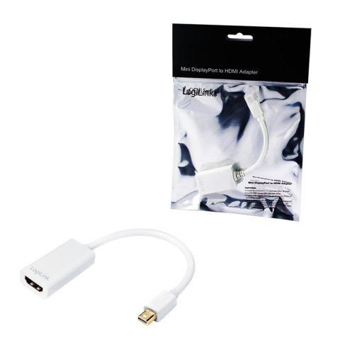 Adapter LogiLink CV0036A mini DisplayPort > HDMI Adapter LogiLink CV0036A mini DisplayPort > HDMI