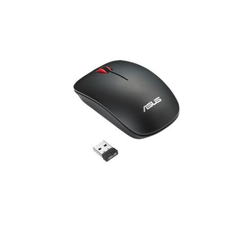 Asus WT300 RF Optical mouse, Wireless connection, No, Black/Red Asus WT300 RF Optical mouse, Wireless connection, No, Black/Red
