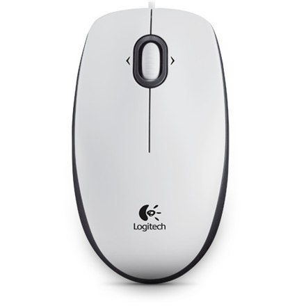 Logitech B100 White, Portable Optical Mouse Logitech B100 White, Portable Optical Mouse