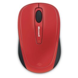 Microsoft WMM 3500 Black, Red, Wireless Mysz