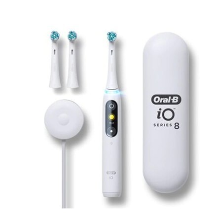 Oral-B Electric toothbrush iO Series 8N Rechargeable, For adults, Number of brush heads included 3, Number of teeth brushing mod Oral-B Electric toothbrush iO Series 8N Rechargeable, For adults, Number of brush heads included 3, Number of teeth brushing mod