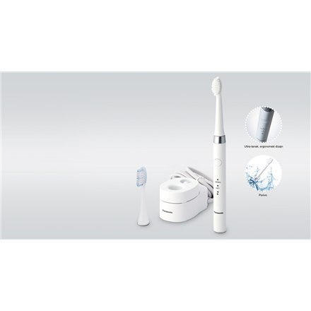 Panasonic Toothbrush EW-DM81 Rechargeable, For adults, Number of brush heads included 2, Number of teeth brushing modes 2, White Panasonic Toothbrush EW-DM81 Rechargeable, For adults, Number of brush heads included 2, Number of teeth brushing modes 2, White