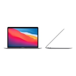 Apple MacBook Air Space Grey, 13.3 ", IPS, 2560 x 1600, Apple M1, 8 GB, SSD 256 GB, Apple M1 7-core GPU, Without ODD, macOS, 802