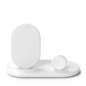 Belkin 3-in-1 Wireless Charger for Apple Devices BOOST CHARGE White Belkin 3-in-1 Wireless Charger for Apple Devices BOOST CHARGE White