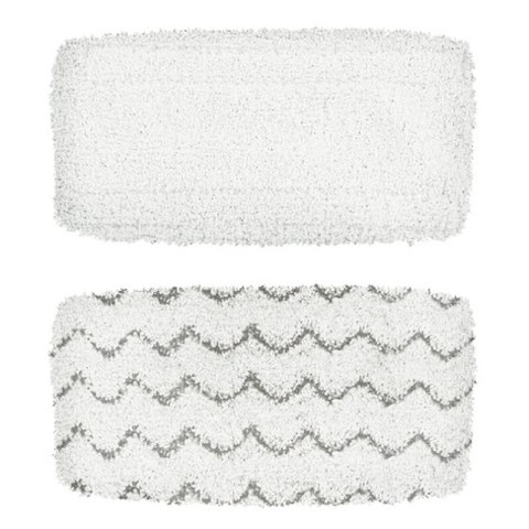 Bissell Microfiber Steam Mop Pad Kit for Symphony 1132N/1977N 2 pc(s), White Bissell Microfiber Steam Mop Pad Kit for Symphony 1132N/1977N 2 pc(s), White