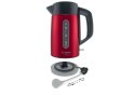 Bosch Kettle DesignLine TWK4P434 Electric, 2400 W, 1.7 L, Stainless steel, 360° rotational base, Red/Black Bosch Kettle DesignLine TWK4P434 Electric, 2400 W, 1.7 L, Stainless steel, 360° rotational base, Red/Black