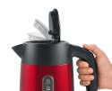 Bosch Kettle DesignLine TWK4P434 Electric, 2400 W, 1.7 L, Stainless steel, 360° rotational base, Red/Black Bosch Kettle DesignLine TWK4P434 Electric, 2400 W, 1.7 L, Stainless steel, 360° rotational base, Red/Black