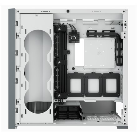 Corsair Computer Case iCUE 5000D Side window, White, ATX, Power supply included No Corsair Computer Case iCUE 5000D Side window, White, ATX, Power supply included No