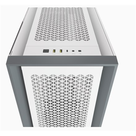 Corsair Computer Case iCUE 5000D Side window, White, ATX, Power supply included No Corsair Computer Case iCUE 5000D Side window, White, ATX, Power supply included No