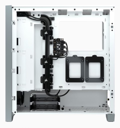 Corsair Tempered Glass Mid-Tower ATX Case iCUE 4000X RGB Side window, Mid-Tower, White, Power supply included No, Steel, Temper Corsair Tempered Glass Mid-Tower ATX Case iCUE 4000X RGB Side window, Mid-Tower, White, Power supply included No, Steel, Temper