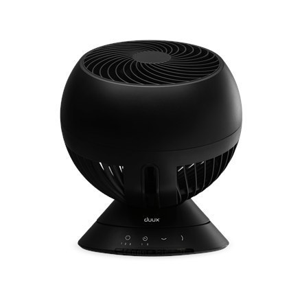 Duux Fan Globe Table Fan, Number of speeds 3, 23 W, Oscillation, Diameter 26 cm, Black Duux Fan Globe Table Fan, Number of speeds 3, 23 W, Oscillation, Diameter 26 cm, Black