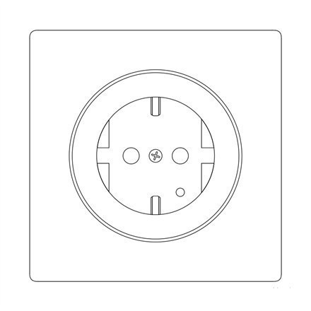 FIBARO Walli Outlet type F, Black Z-Wave EU FIBARO Walli Outlet type F, Black Z-Wave EU
