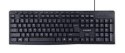 Gembird Multimedia Keyboard KB-UM-107 USB Keyboard, Wired, US, Black Gembird Multimedia Keyboard KB-UM-107 USB Keyboard, Wired, US, Black
