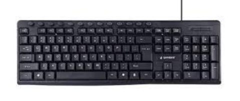 Gembird Multimedia Keyboard KB-UM-107 USB Keyboard, Wired, US, Black Gembird Multimedia Keyboard KB-UM-107 USB Keyboard, Wired, US, Black