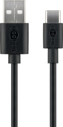 Goobay USB-C charging and sync cable (USB-A > USB-C) 59124 3 m Goobay USB-C charging and sync cable (USB-A > USB-C) 59124 3 m