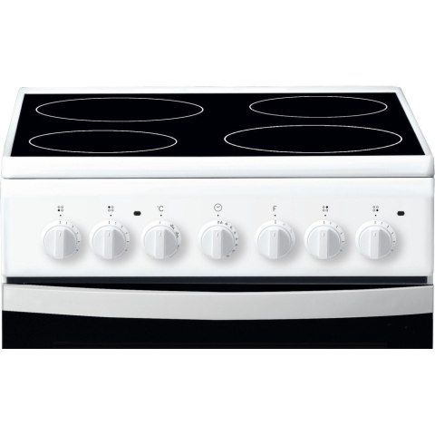 INDESIT Cooker IS5V4PHW/E Hob type Vitroceramic, Oven type Electric, White, Width 50 cm, Grilling, 61 L, Depth 60 cm INDESIT Cooker IS5V4PHW/E Hob type Vitroceramic, Oven type Electric, White, Width 50 cm, Grilling, 61 L, Depth 60 cm