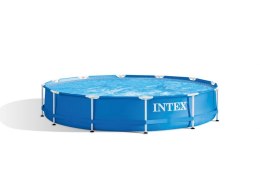 Basen Intex Metal Frame Pool Blue