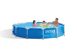 Basen Intex Metal Frame Pool Blue